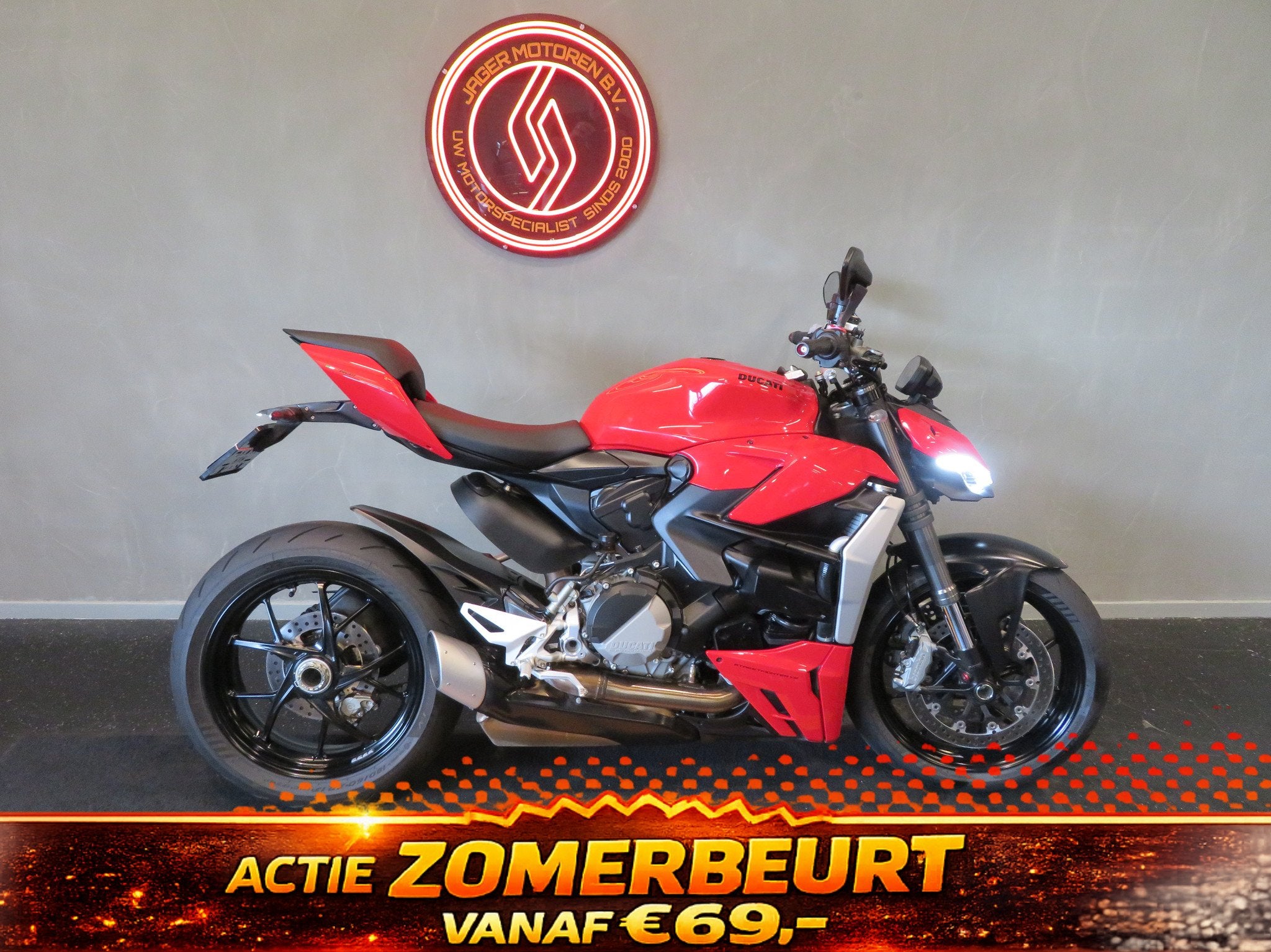 Ducati STREETFIGHTER V2 PERFECT! (bj 2022), Motoren, Motoren | Ducati, Bedrijf, Naked bike, meer dan 35 kW