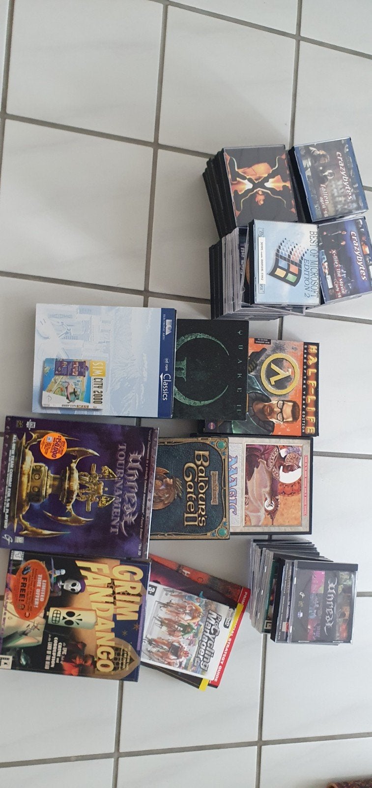 Diverse Oudere PC Games & Piraten Software Collectie, Spelcomputers en Games, Ophalen of Verzenden