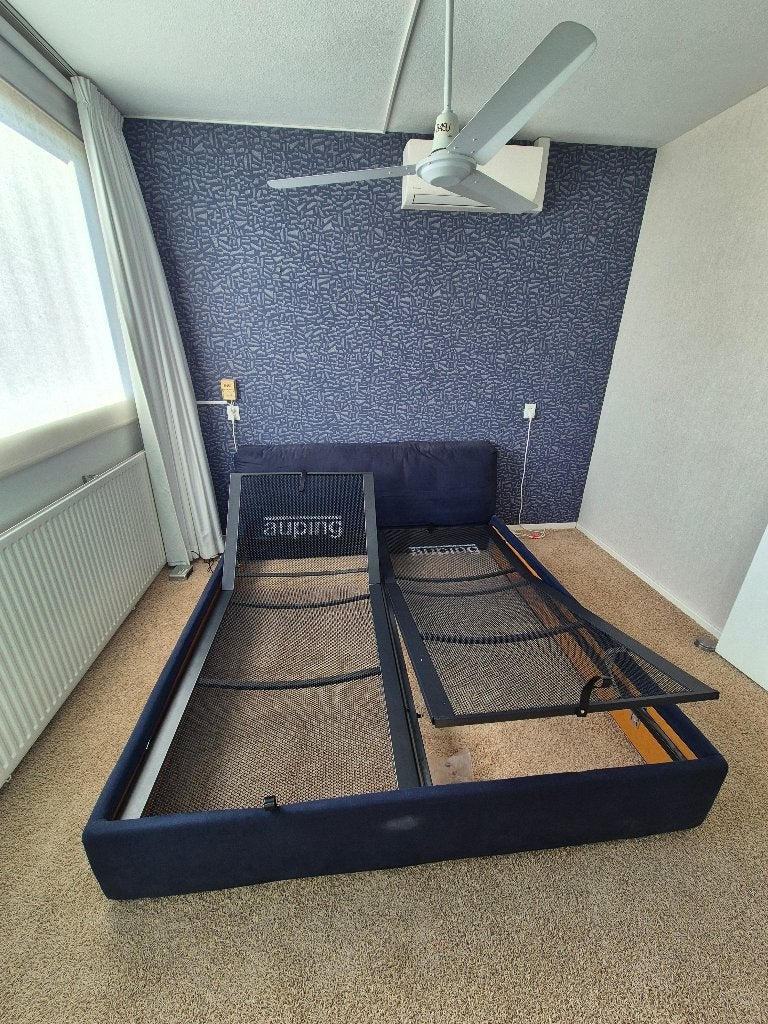 auping spiraal bodem, Ophalen, 90 cm, Eenpersoons, Zo goed als nieuw