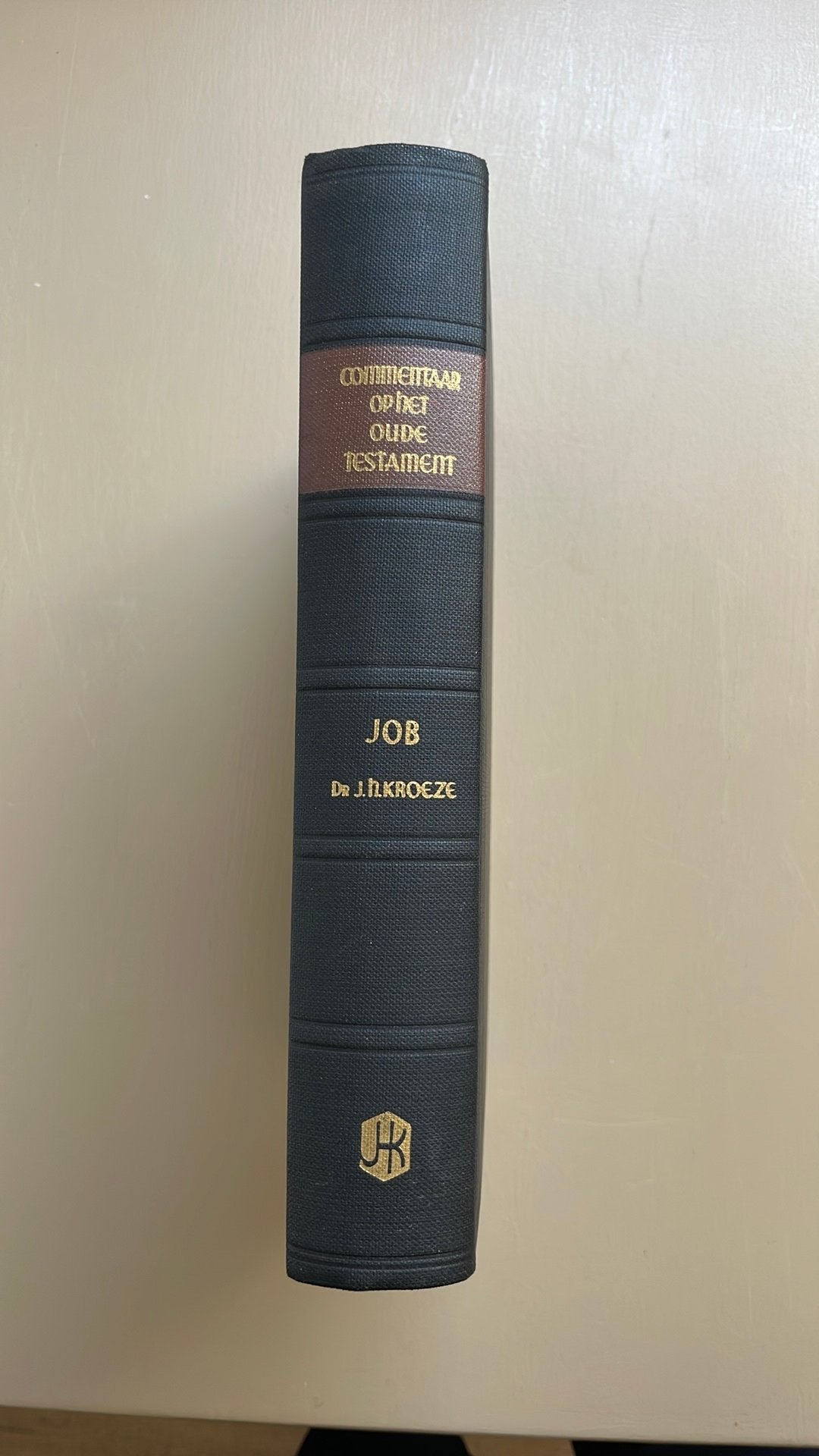 Commentaar Oude Testament. Dr. J.H. Kroeze, Ophalen of Verzenden, Zo goed als nieuw
