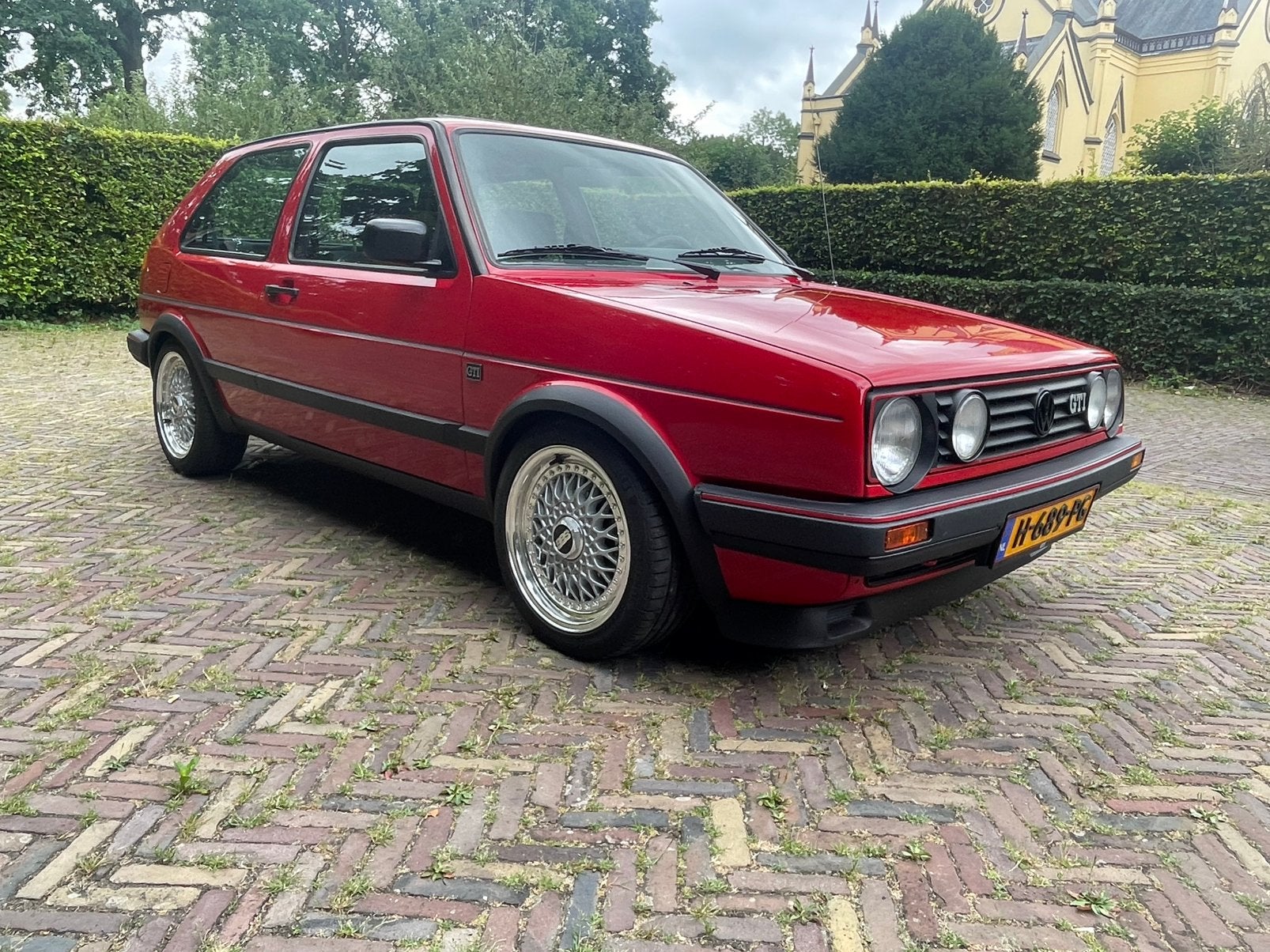 Volkswagen gti mk2 1988 Rood, Voorwielaandrijving, 4 cilinders, 1200 kg, Handgeschakeld