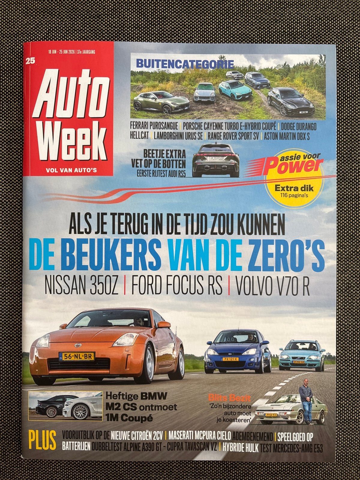AutoWeek Magazine - De Beukers van de Zero's, Verzenden, Nieuw, Algemeen