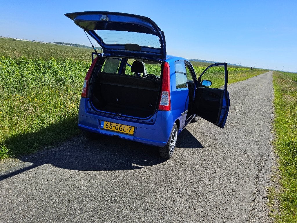 Daihatsu Cuore 1.0 3D 2008 Blauw, Auto's, Stof, 600 kg, 18 €/maand, Cuore