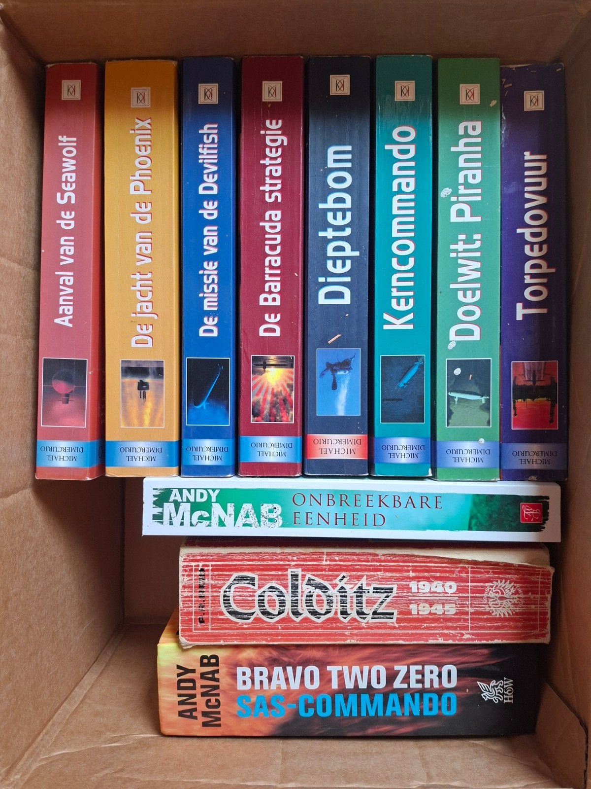 Boekenpakket: Michael DiMercurio & Andy McNab Thrillers, Boeken, Ophalen of Verzenden, Gelezen, Michael DiMercurio, Andy McNab