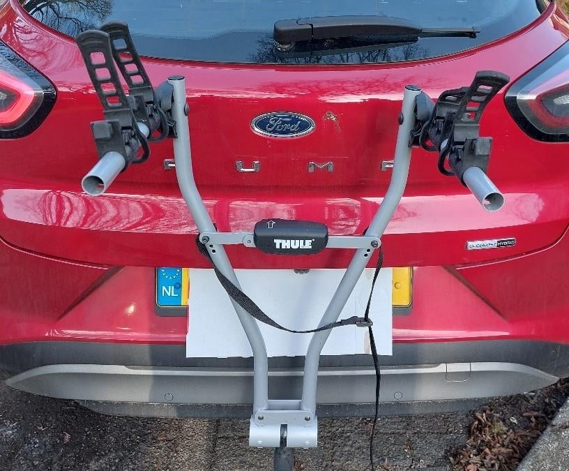 Thule Express 2 Fietsendrager, Ophalen, 2 fietsen, Zo goed als nieuw, Trekhaakdrager