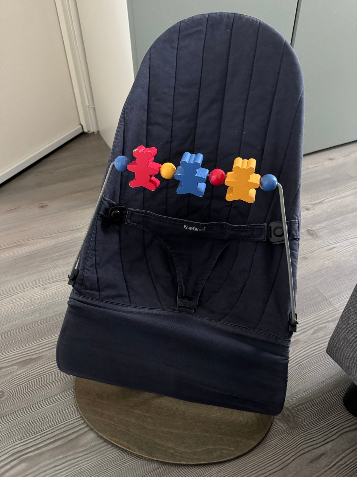 BabyBjörn wipstoeltje wipper bouncer met speelboog, Kinderen en Baby's, Ophalen of Verzenden, Gebruikt, Overige typen