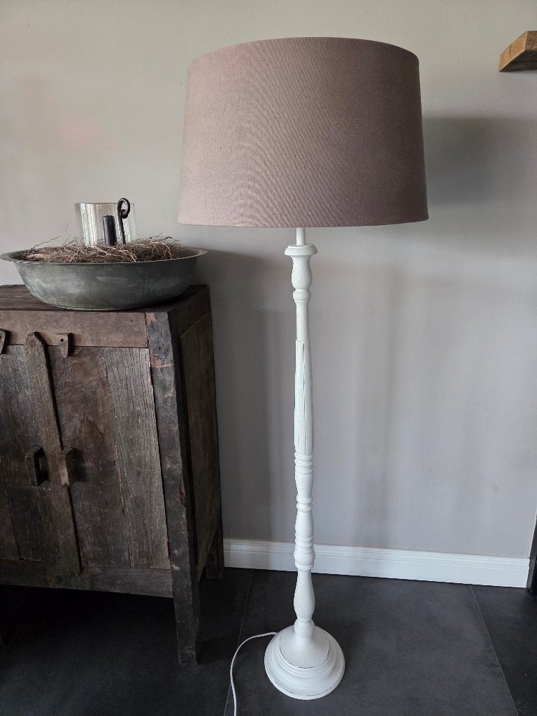 Vloerlamp brocant, Huis en Inrichting, Lampen | Vloerlampen, Ophalen, Zo goed als nieuw, 150 tot 200 cm
