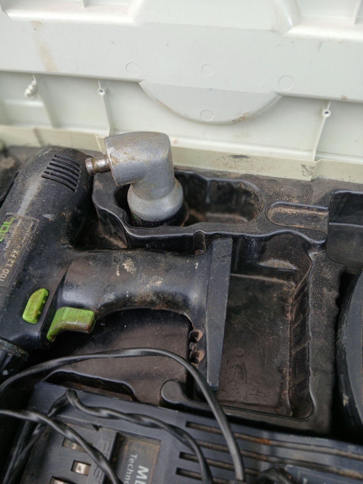 Festool TDD 12 FX 12V Boormachine met haakse kop, Ophalen of Verzenden, Zo goed als nieuw, Boormachine