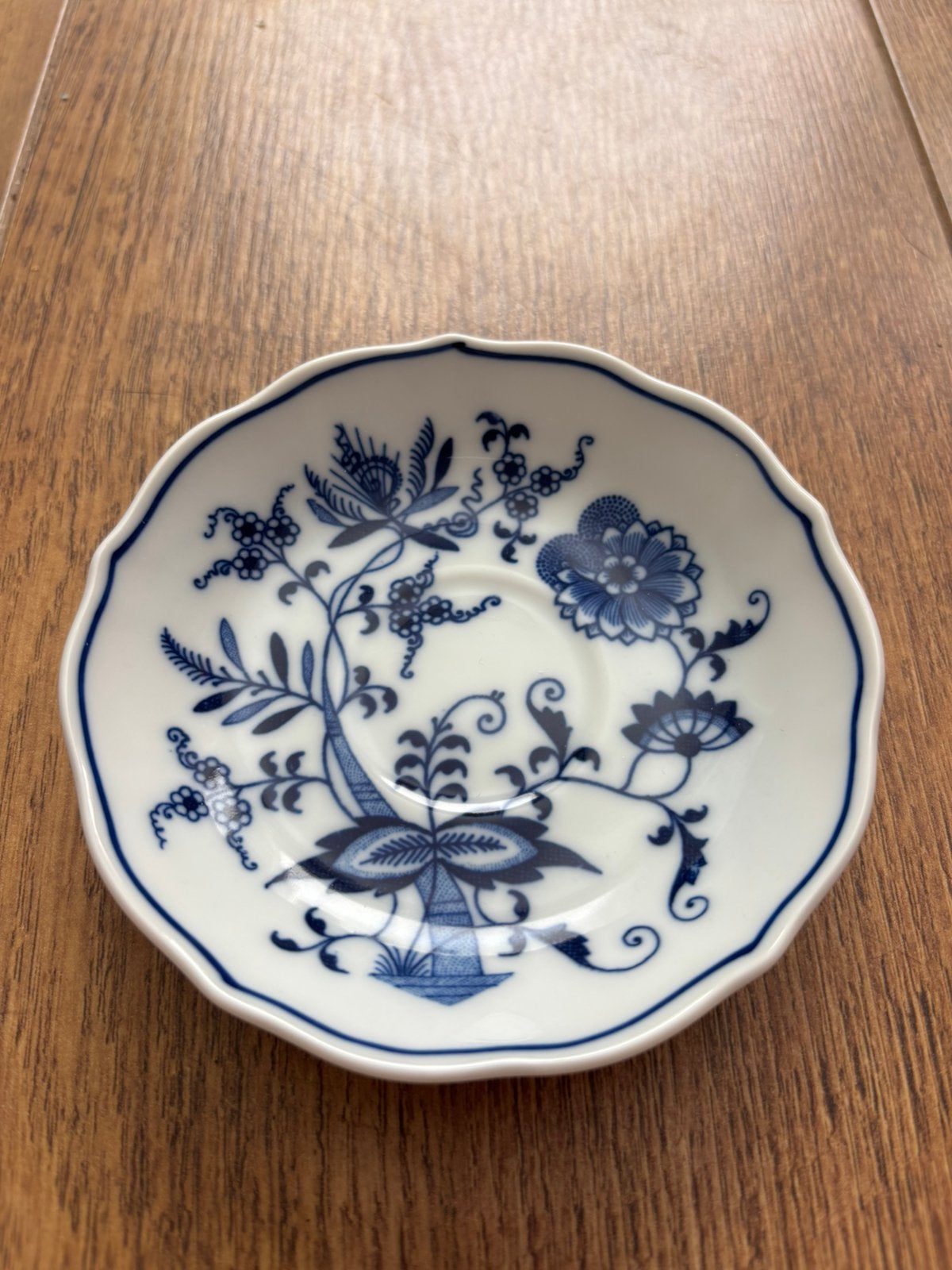 Blauw-wit porseleinen schoteltje – Blue Danube Japan, Ophalen of Verzenden