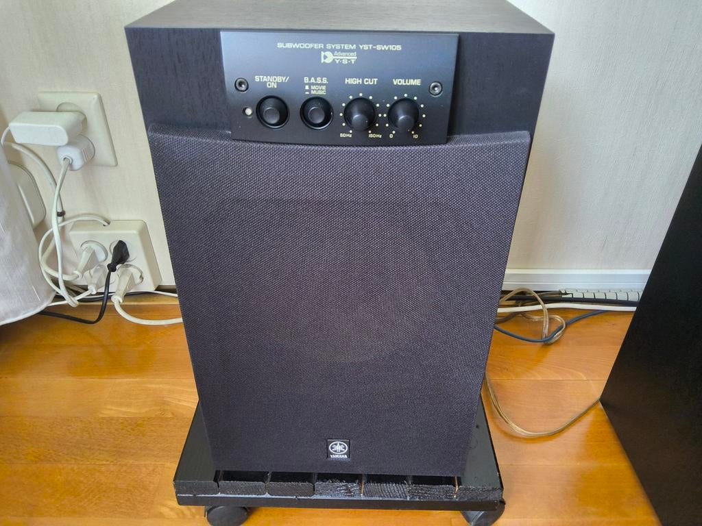 Yamaha YST-SW105 Subwoofer Systeem - 80 Watt, Ophalen
