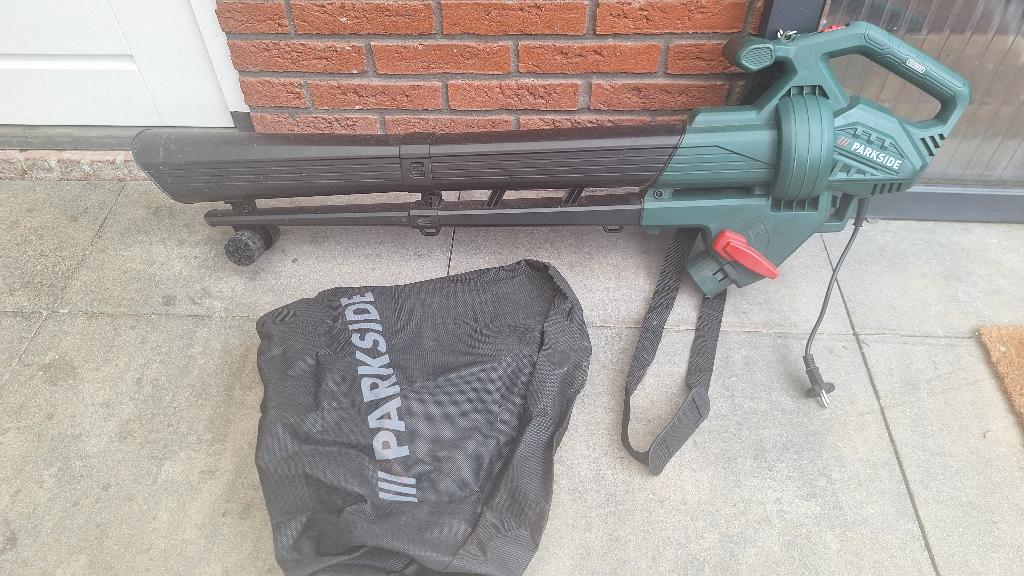 Bladblazer, Tuin en Terras, Bladblazers, Gebruikt, Elektrisch, Met opvangzak, Ophalen