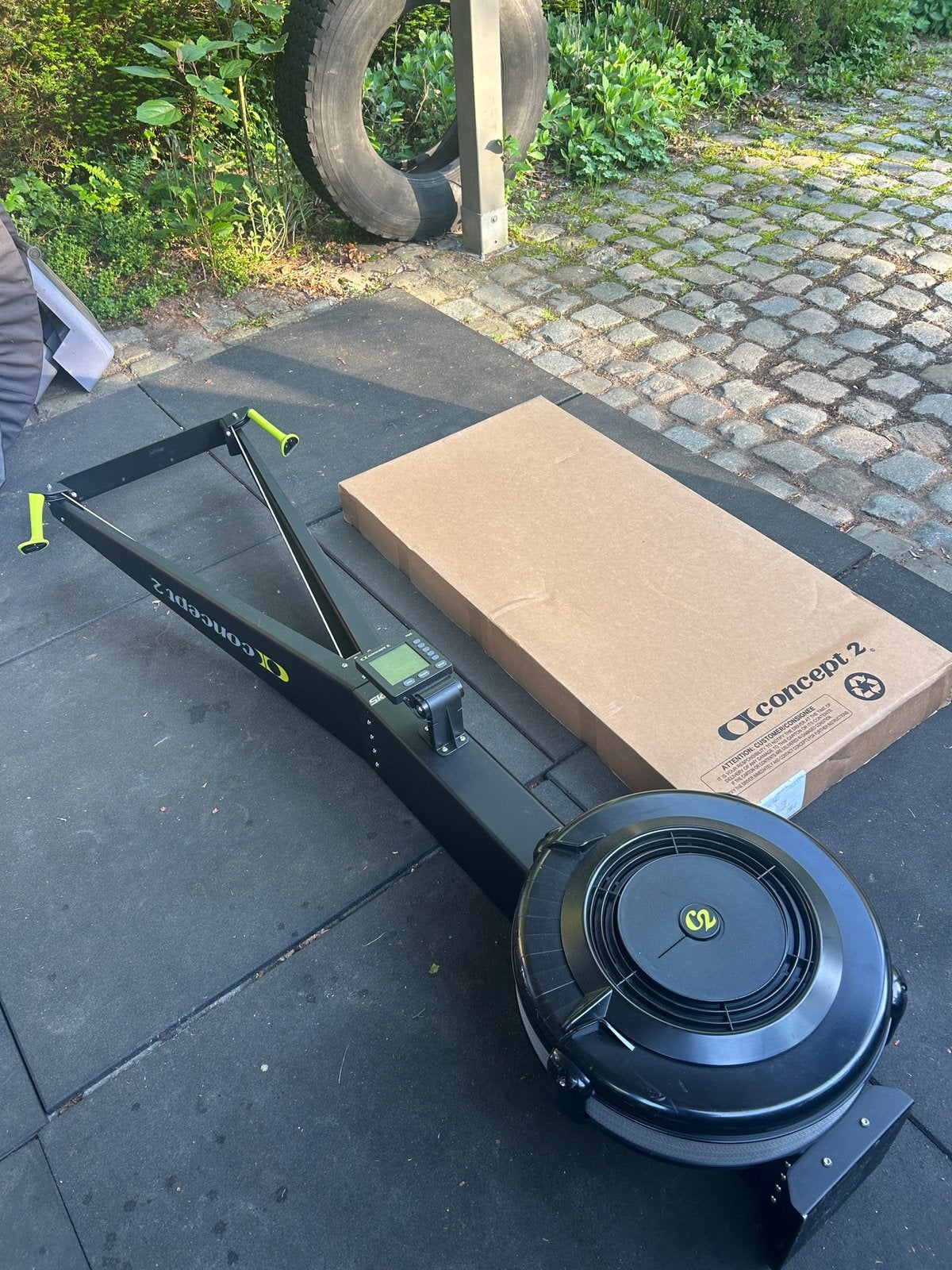 Ski-ergometer Concept 2 (ZGAN), Sport en Fitness, Fitnessapparatuur, Ophalen, Overige materialen, Benen, Zo goed als nieuw