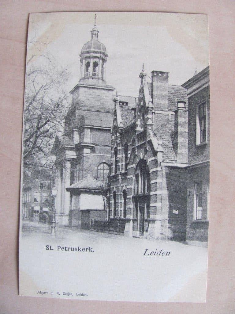 Leiden, St. petruskerk, Ophalen of Verzenden, Voor 1920, Zuid-Holland