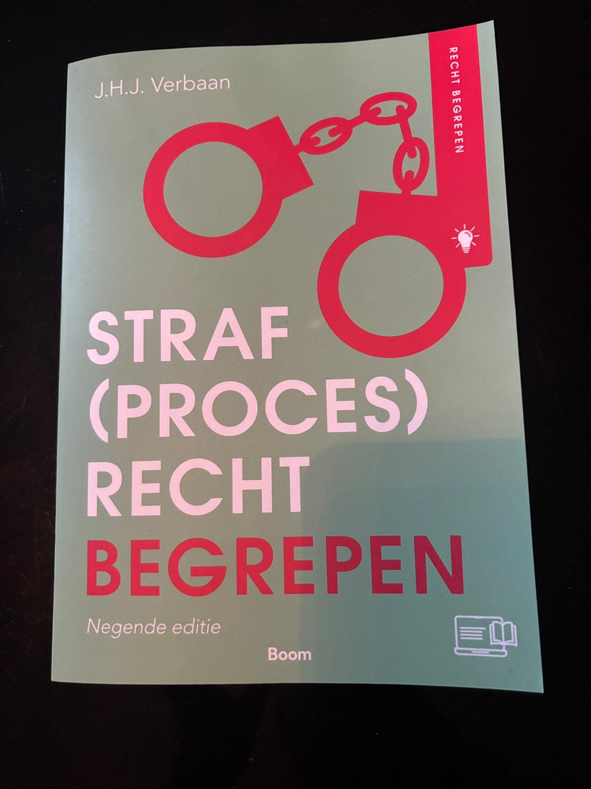 Straf (proces) recht, Ophalen of Verzenden, Alpha, Zo goed als nieuw, HBO
