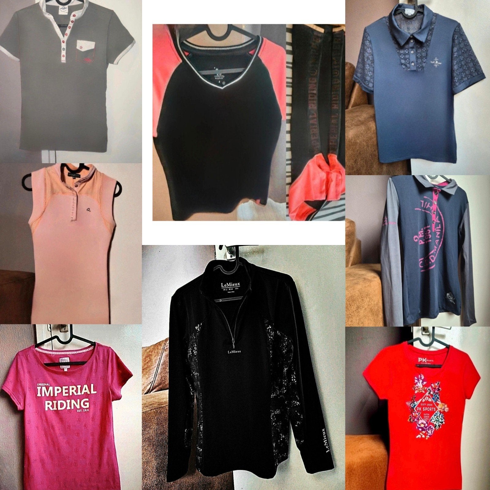 NIEUWE & ALS NIEUWRE Paardrij Shirts in maten: S, M, L, Dieren en Toebehoren, Paardrijkleding, Overige merken, Ophalen of Verzenden