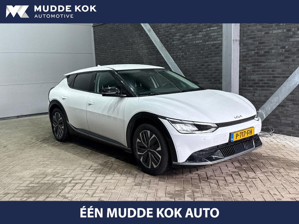 Kia EV6 Plus 77.4 kWh | Leder | Trekhaak | Stoelventilatie |, Automaat, 228 pk, Achterwielaandrijving, Gebruikt