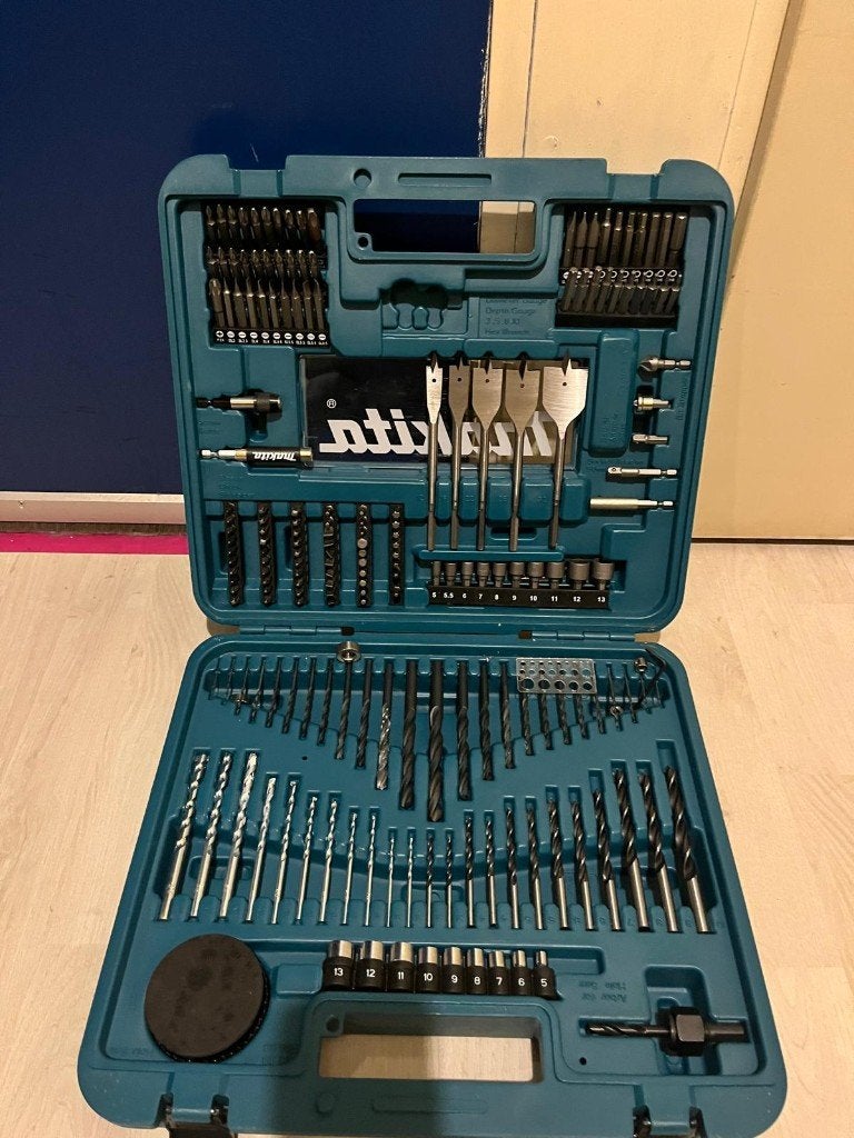 Makita Acc. koffer D-47260 201-delige Boor en Bitset, Ophalen, Zo goed als nieuw, Bitset, Makita