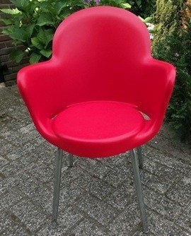 Aparte vintage stoel design Marcello Ziliani voor Sintesi, Huis en Inrichting, Stoelen, Ophalen, Design, Zo goed als nieuw, Eén