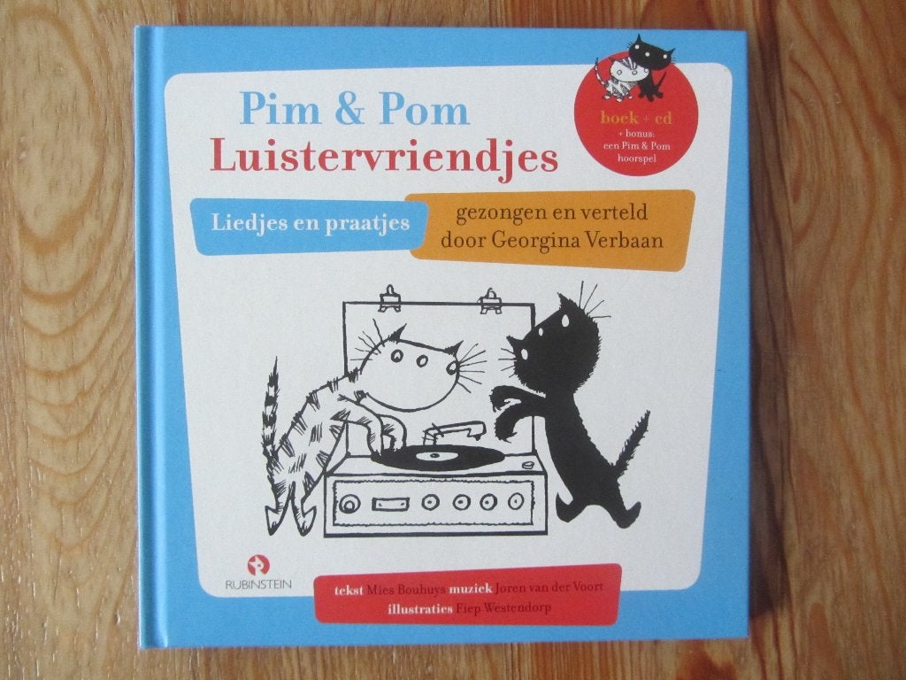 Pim en Pom - Luistervriendjes (met cd), Boeken, Ophalen of Verzenden, Zo goed als nieuw, 3 tot 4 jaar