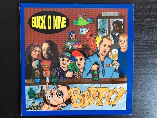 2x 9 inch vinyl Buck O Nine Barfly 1995, Cd's en Dvd's, Verzenden, Zo goed als nieuw, Overige formaten