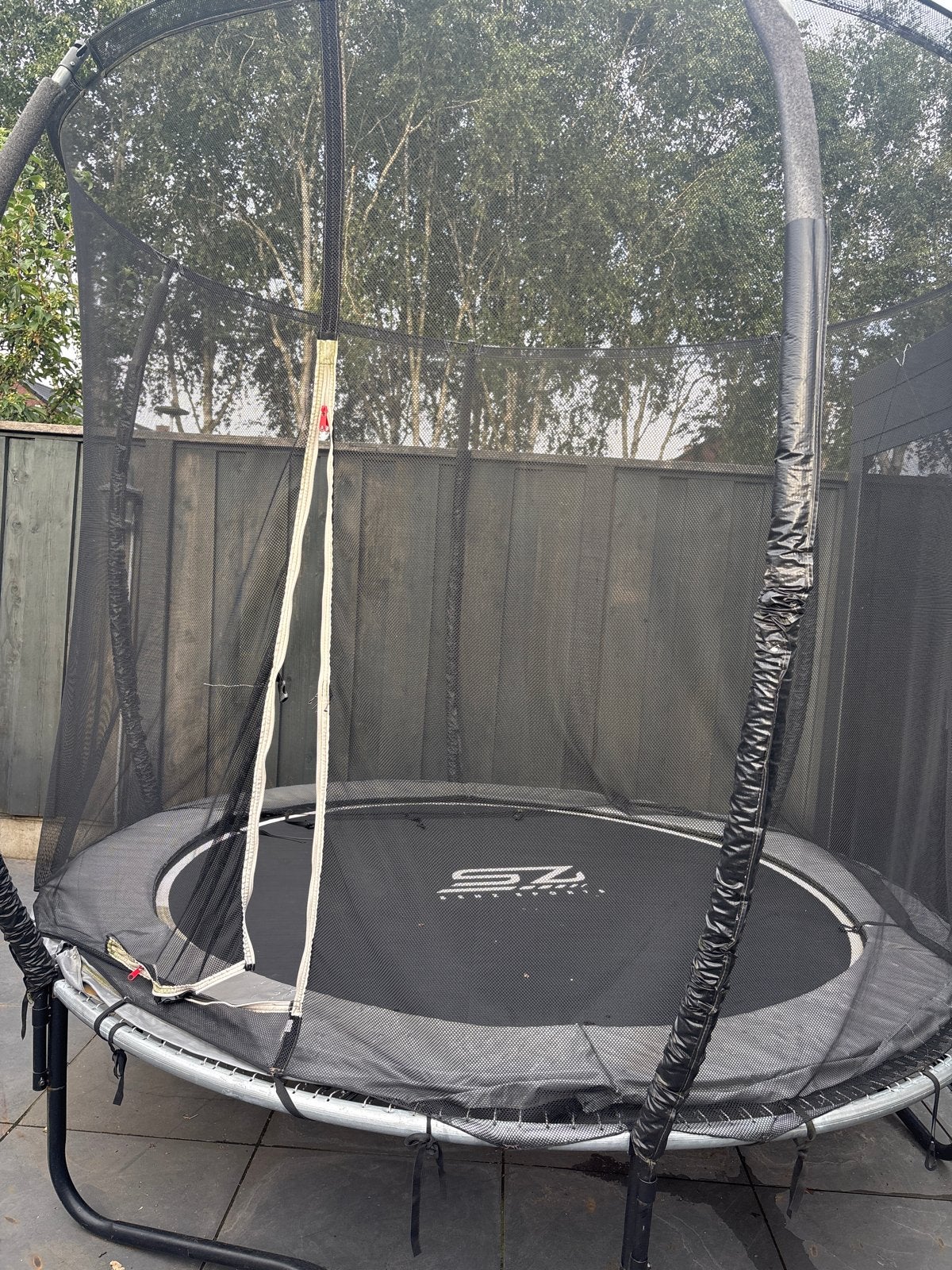 Senz Sports Trampoline met Veiligheidsnet, Ophalen, Gebruikt