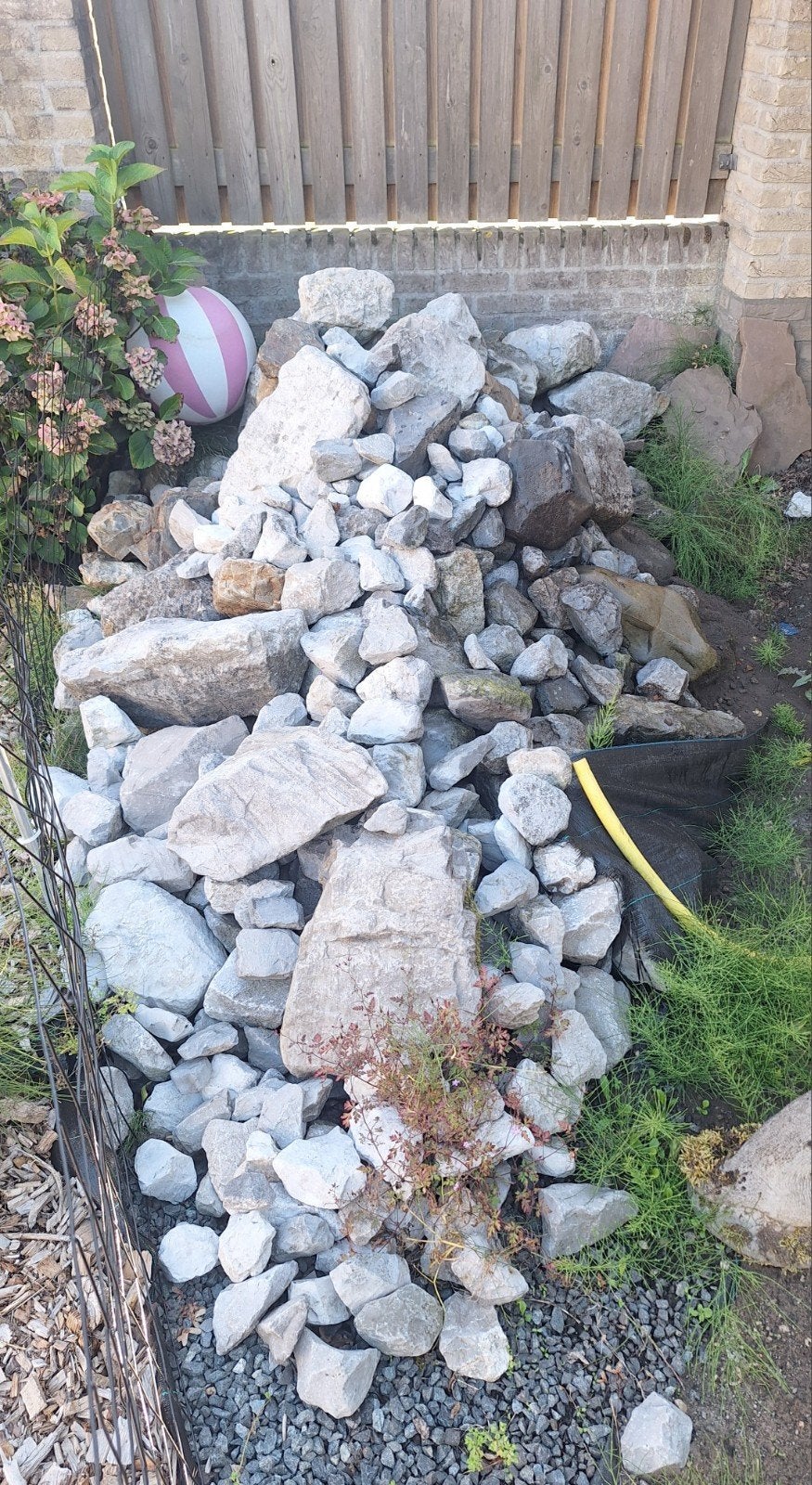 Grijze keien in diverse maten voor tuin of decoratie, Ophalen, Grijs, Basalt, Kei