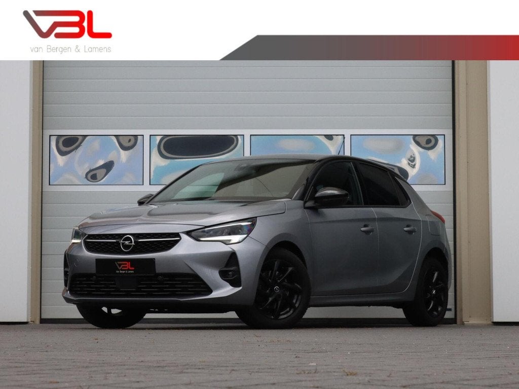 Opel Corsa 1.2 100PK GS Line 5 Deurs | Stoelverwarming | App, Voorwielaandrijving, Gebruikt, Met garantie (alle), 49 €/maand