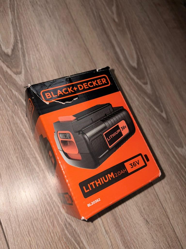 Black+Decker Lithium 2.0Ah 36V Accu BL20362, Ophalen of Verzenden