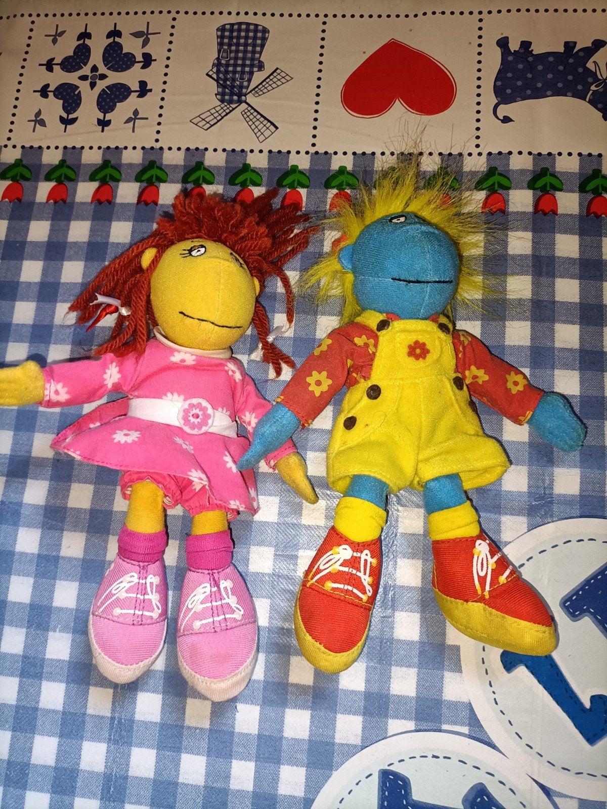 Bella en Fizz knuffel Tweenies 19 cm groot, Ophalen of Verzenden, Zo goed als nieuw, Overige typen