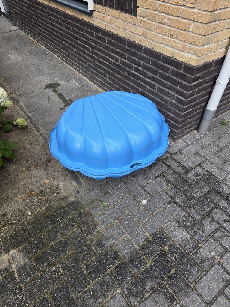 Zandbak schelp, Ophalen, Gebruikt