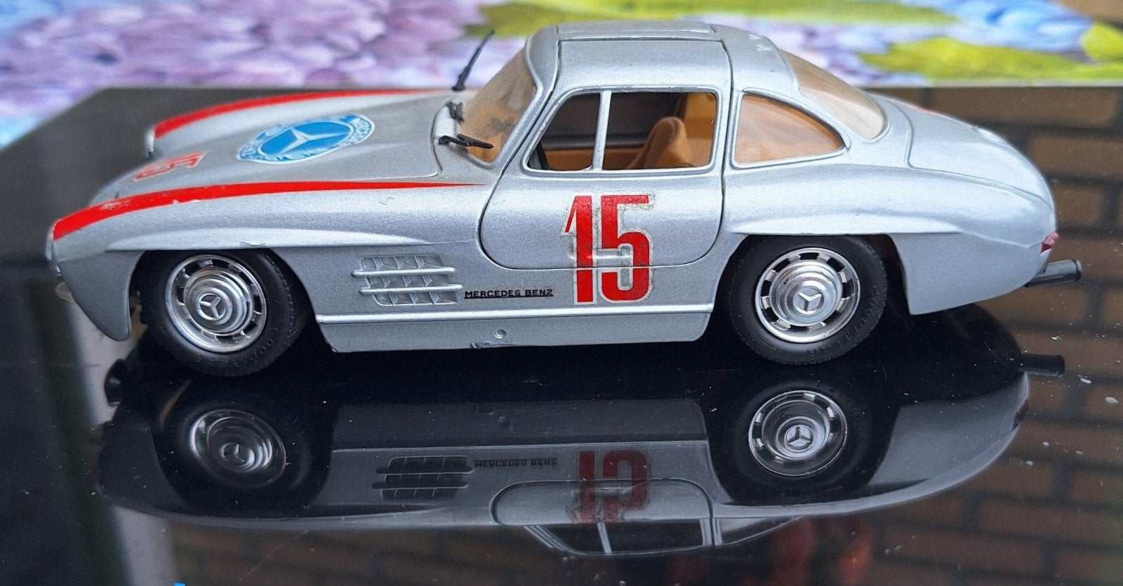revell mercedes 300 sl, Ophalen of Verzenden, Zo goed als nieuw, Auto, Revell