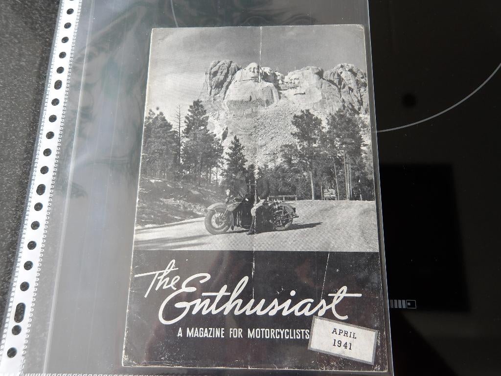 Harley Davidson The Enthusiast April 1941, Motoren, Verzenden, Harley-Davidson of Buell