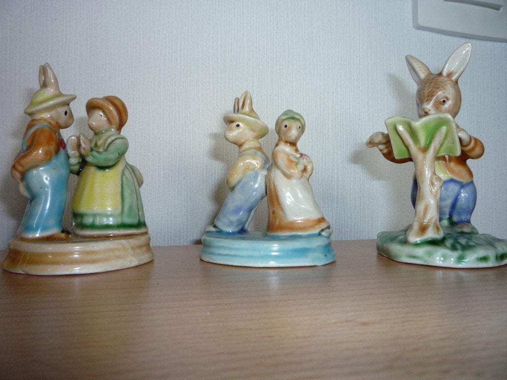 Vintage beeldjes.Albert Kessler serie., Verzamelen, Ophalen of Verzenden, Gebruikt, Dier