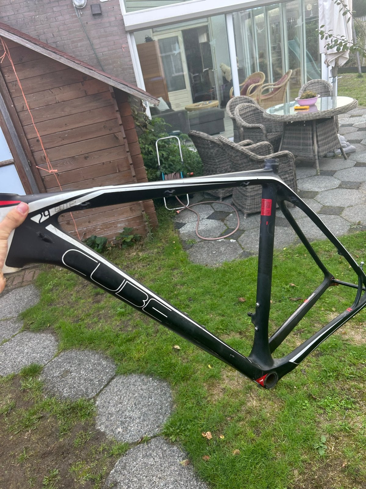Cube Elite C:62 Carbon Frame 29er - Maat 23, Ophalen, Frame, Gebruikt, Mountainbike