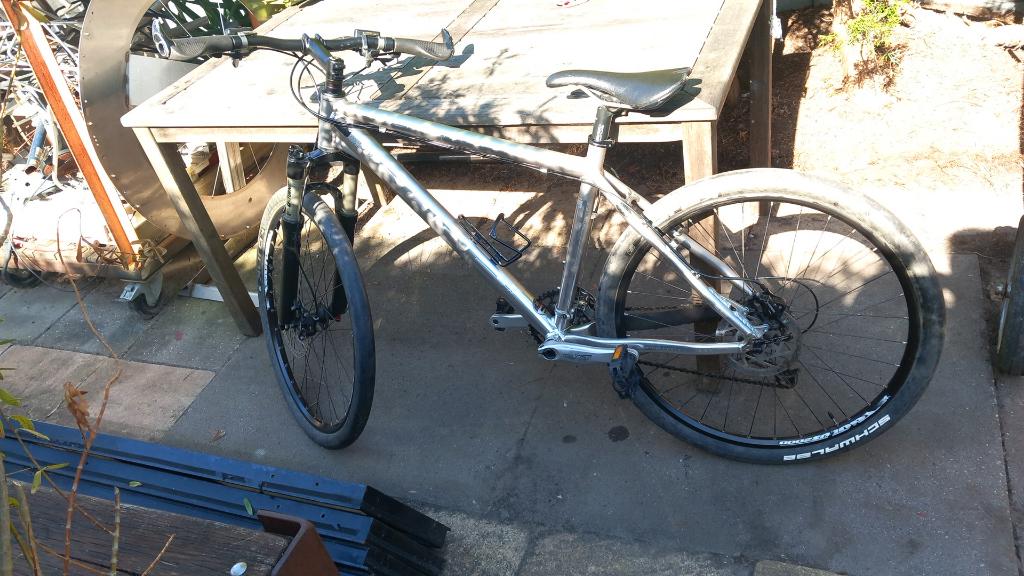 Mountainbike Cube 3x9 versnellingen 26" wielen, Gebruikt, Hardtail, Heren, 45 tot 49 cm