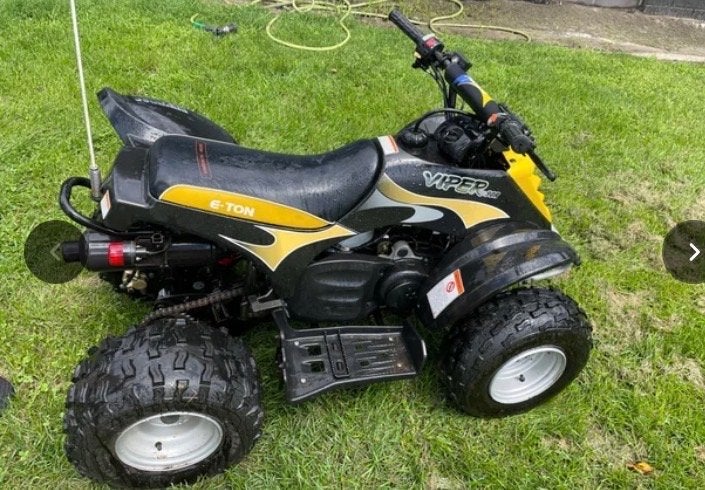 Suziki Viper 90cc 2-takt, Ophalen