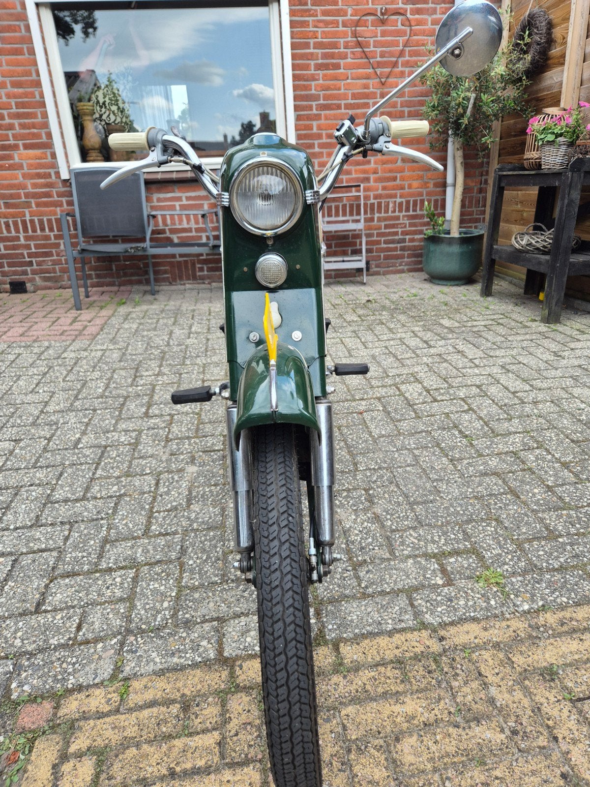 Puch Imperial Oldtimer Bromfiets - Groen, Fietsen en Brommers, Brommers | Oldtimers, Ophalen