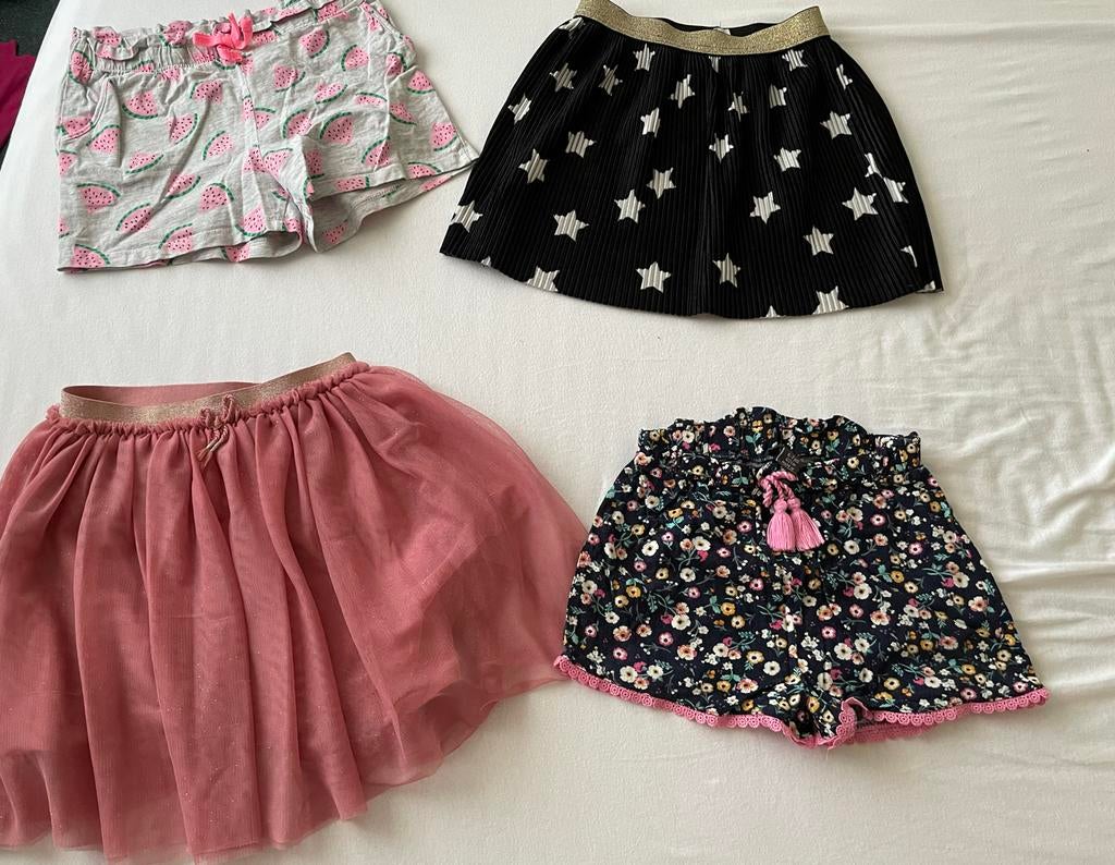 Meisjeskleding pakket maat 122/128 (Hema, C&A, H&M, Frozen), Ophalen of Verzenden, Gebruikt, Meisje, Setje