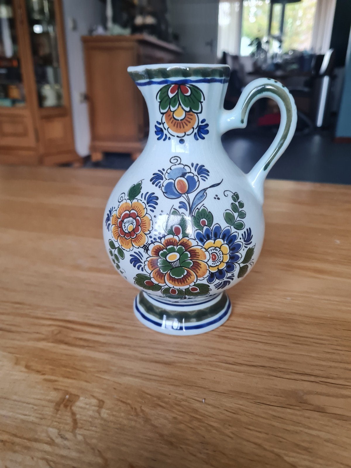 Delfts Polychroom Holland Handwerk Vaasje, Ophalen of Verzenden