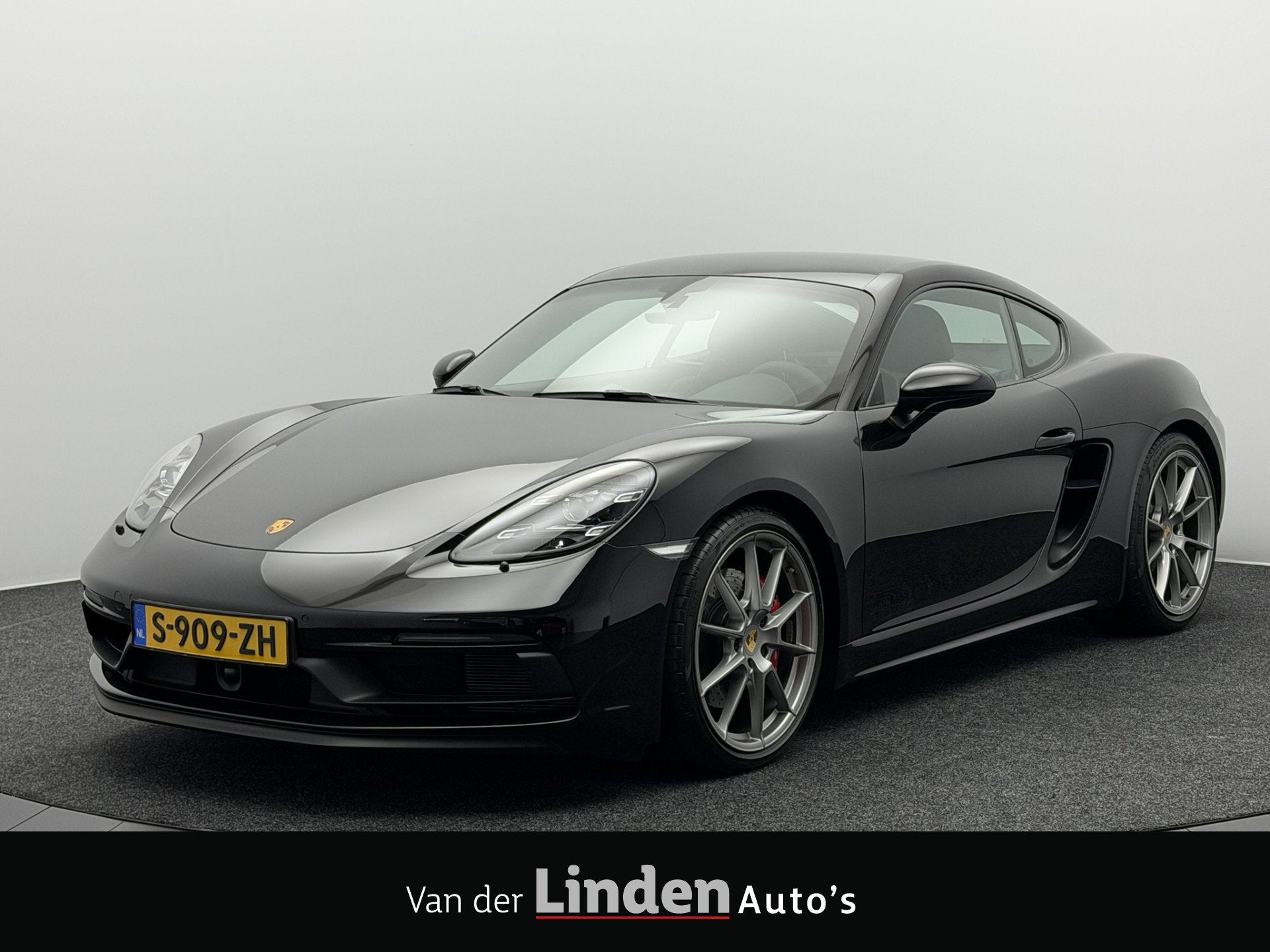 Porsche 718 Cayman GTS 4.0 Kuipstoelen | Burmester | GTS int, Auto's, Achterwielaandrijving, Gebruikt, Euro 6, Zwart