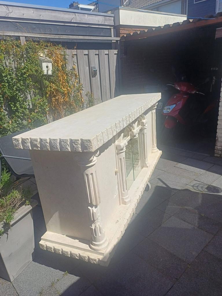 Grieks dressoir + salon tafel ZO SNEL MOGELIJK OPHALEN, Huis en Inrichting, Kasten | Televisiemeubels, Ophalen, Overige materialen