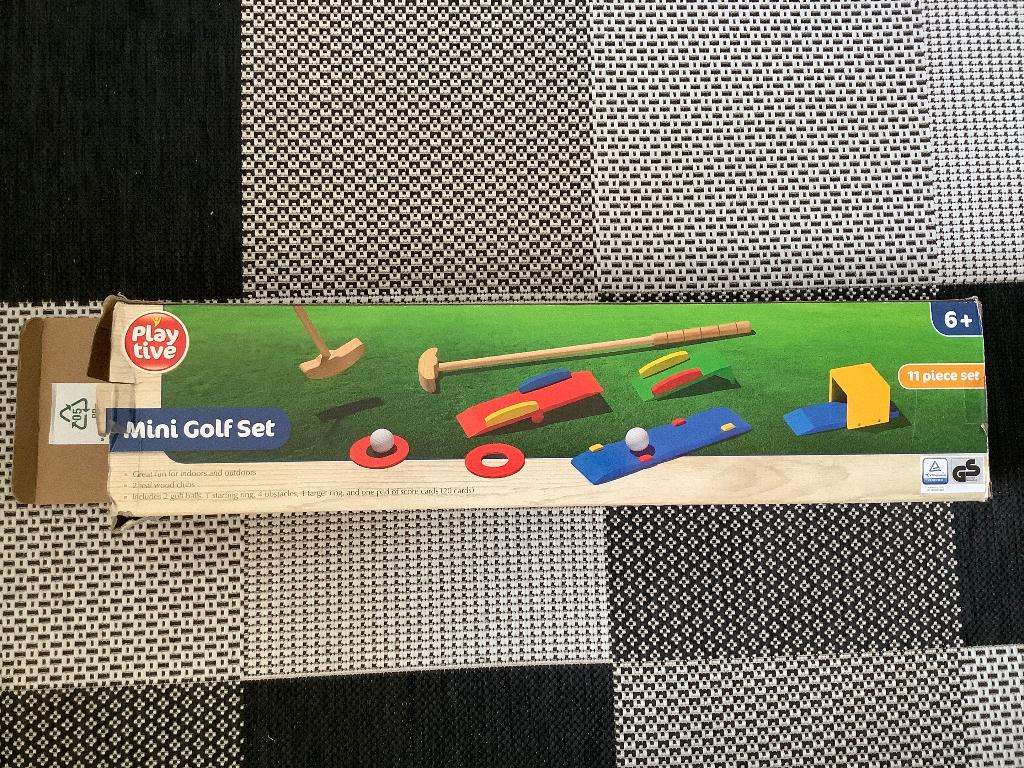 golf set, Ophalen, Zo goed als nieuw