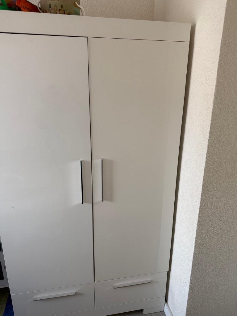 Kast hoogglans wit zo goed als nieuw, Ophalen, Met lade(s), 50 tot 100 cm, Zo goed als nieuw