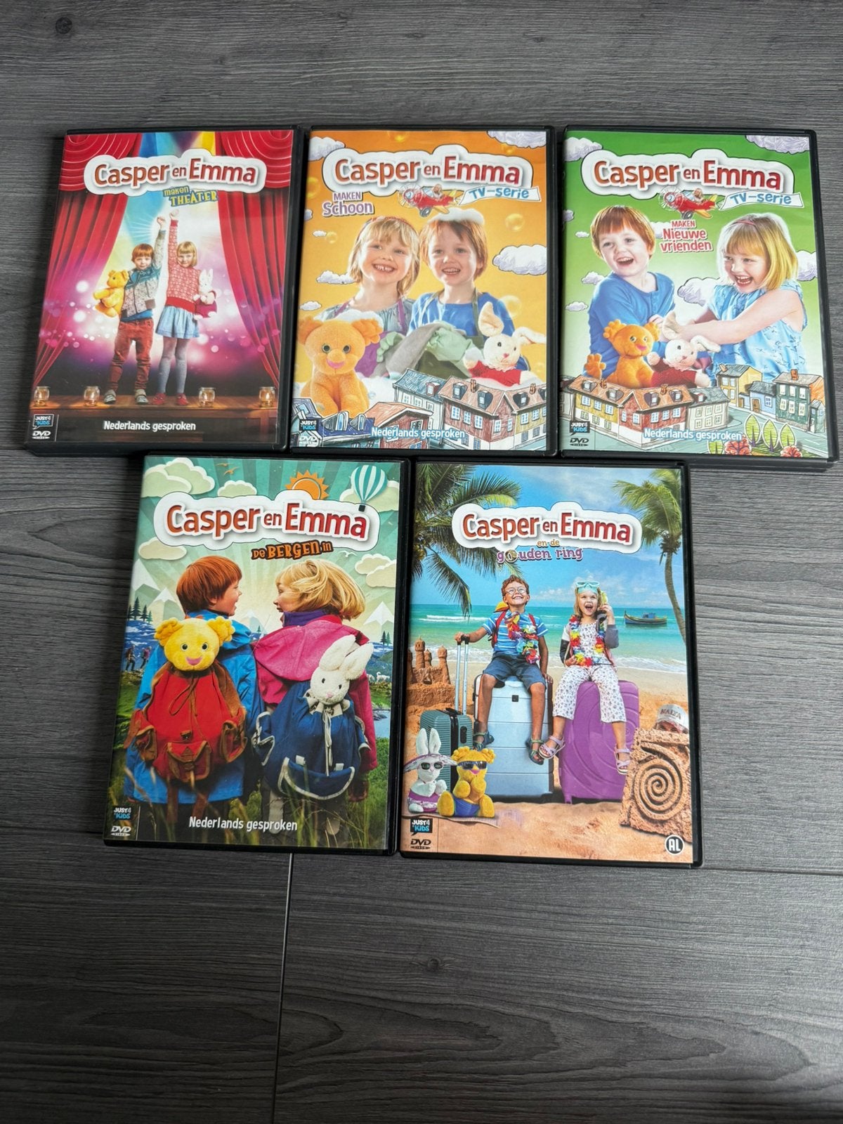 Dvd’s van Casper en Emma, Alle leeftijden, Ophalen of Verzenden, Zo goed als nieuw