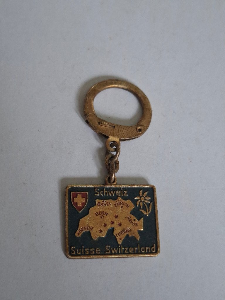 Sleutelhanger schweiz suisse switzerland, Ophalen of Verzenden, Nieuw