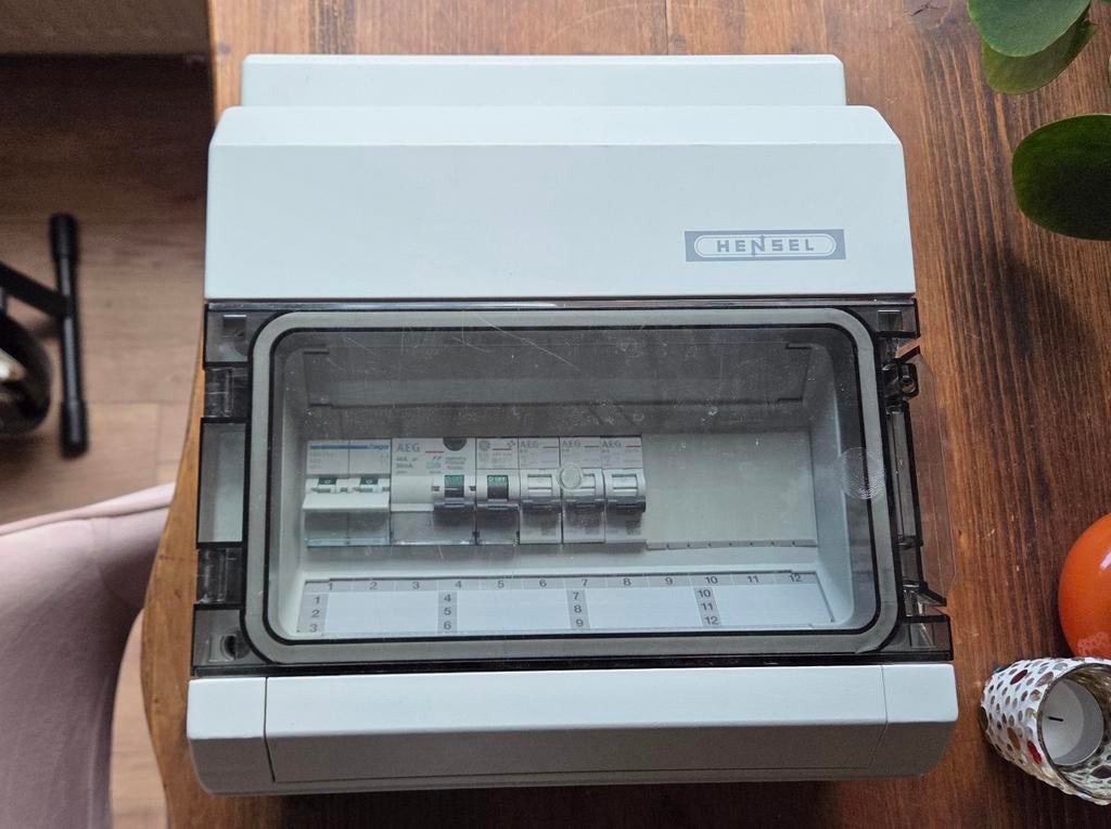 Hensel groepenkast, Doe-het-zelf en Verbouw, Ophalen, Gebruikt, Overige typen