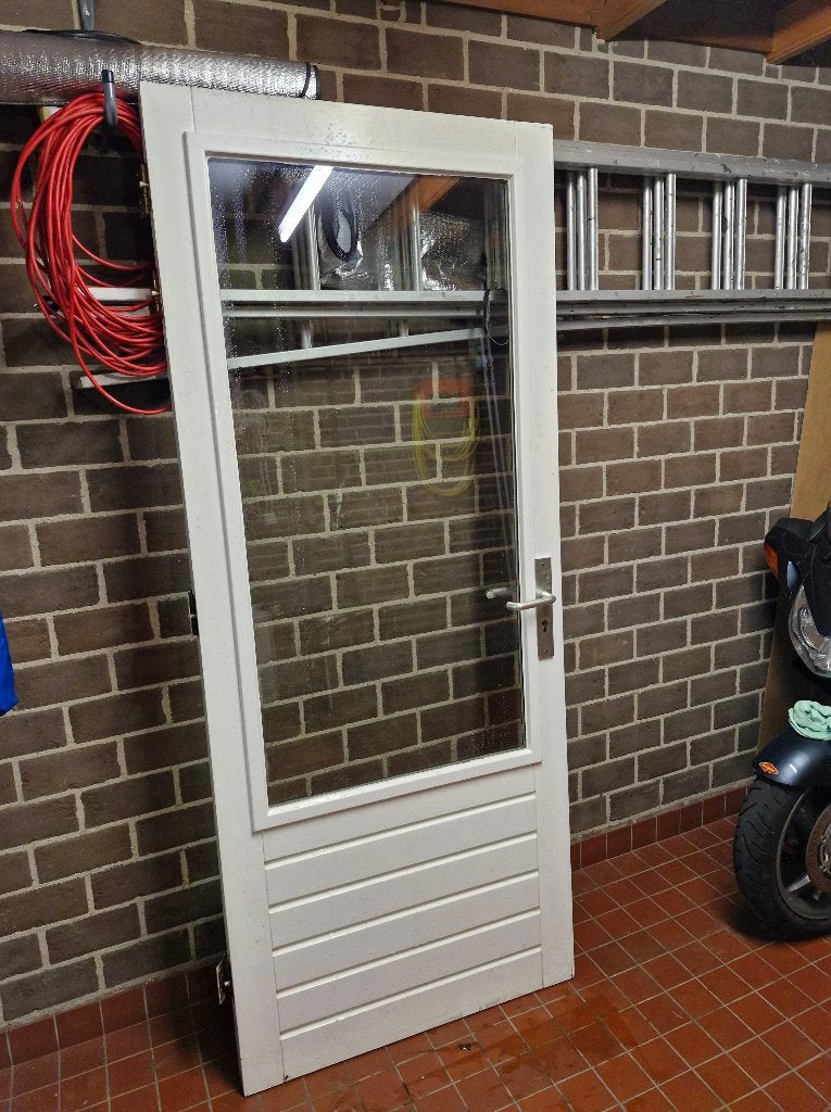 achterdeuren 5x, Ophalen, Gebruikt, Buitendeur, 200 tot 215 cm