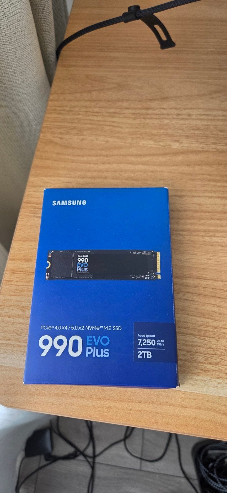 Samsung 990 EVO Plus 2TB NVMe M.2 SSD met heatsink, Computers en Software, Harde schijven, Ophalen, Intern, 2TB, Server