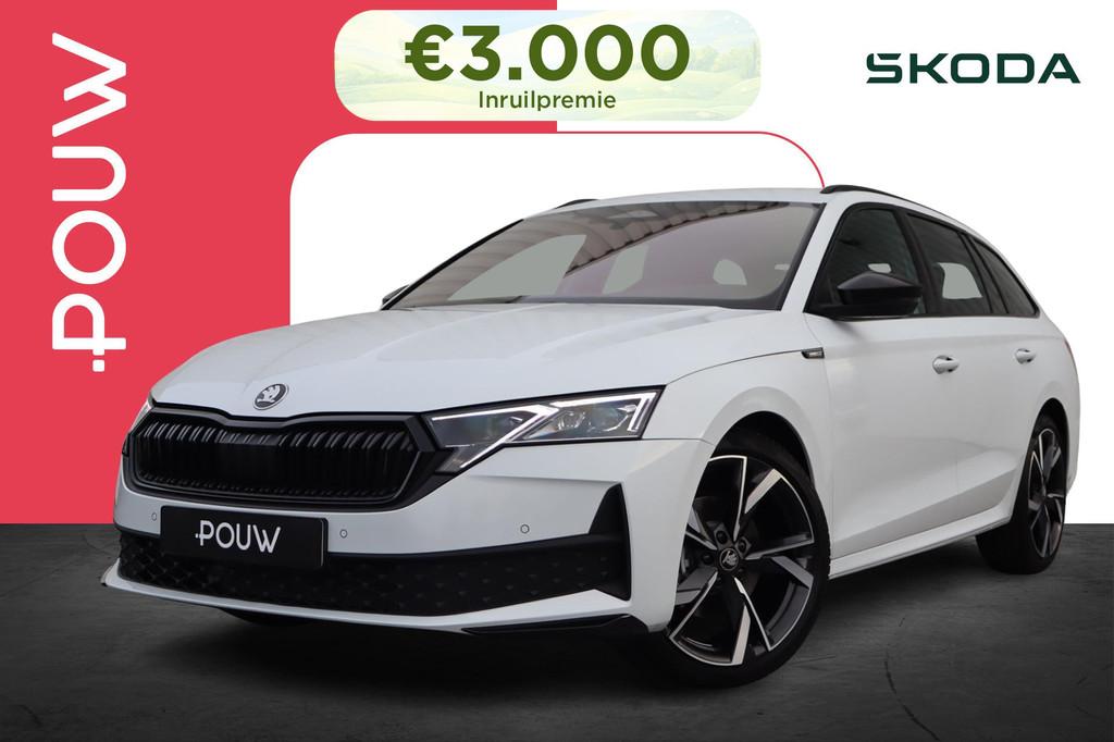 Skoda Octavia Combi 1.5 TSI 150pk MHEV Sportline Tour | 19", Auto's, Skoda, Bedrijf, Te koop, Octavia, ABS, Achteruitrijcamera