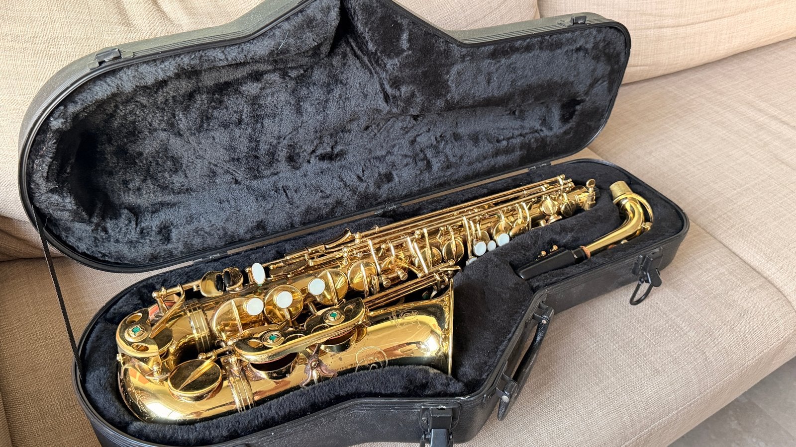 Bohland & Fuchs BAS 32 Altsaxofoon met koffer, Ophalen of Verzenden, Zo goed als nieuw, Alt, Met koffer